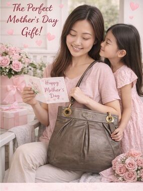 Coach Ashley 17605 Metallic Bag circa 2010